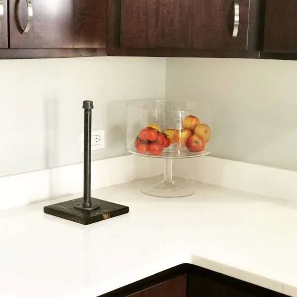 Alternative view of Standing Paper Towel Holder - Kitchen Counter Paper Stand - Convenient Paper Holder
