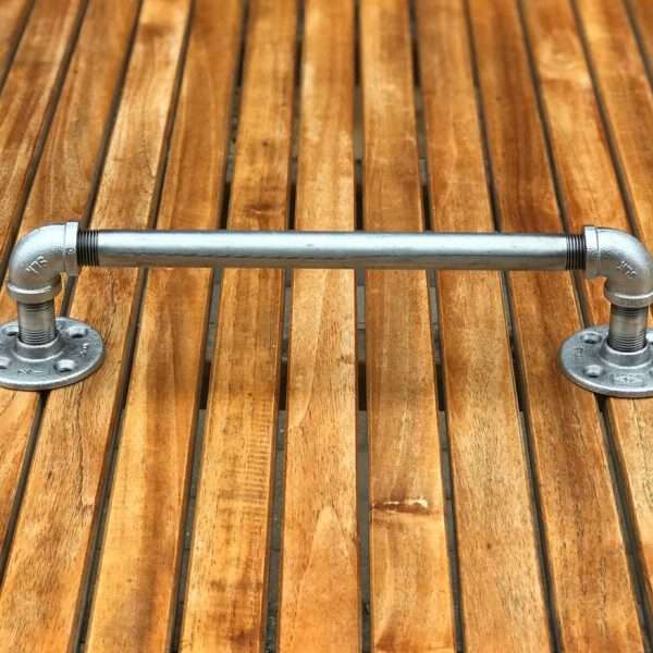 Pipe towel holder, towel bar, towel rack, towel rod, hand towel holder, galvanized towel holder,industrial towels bar, bathroom hardware
