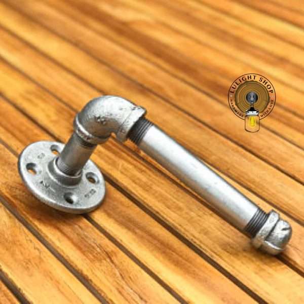 Alternative view of Industrial Pipe Bathroom Set, Toilet Paper Holder, Hook, Towel Holder, Towel Bar, Bathroom Decor, Workshop, Farmhouse Bathroom Hardware
