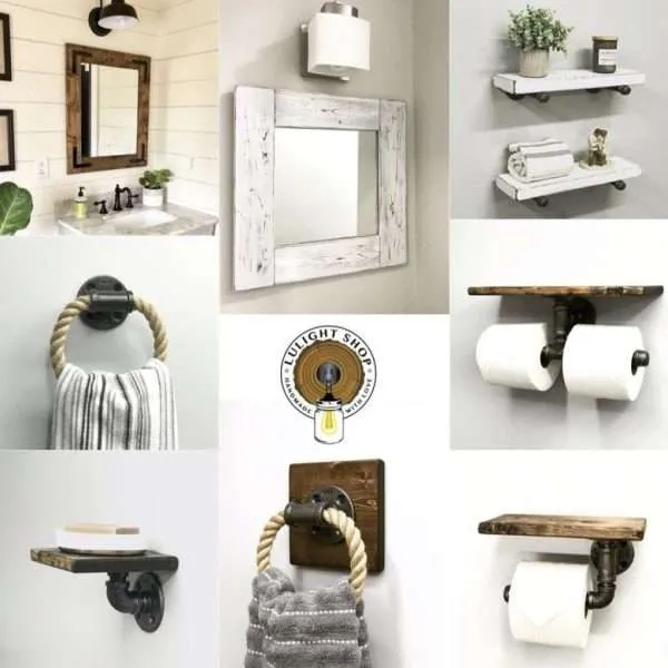 whitewash home decor items
