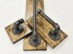 Alternative view of Industrial Rustic Bathroom Set of 2, Great Gift