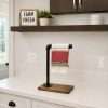 Farmhouse countertop towel stand for kitchen and bathroom decor