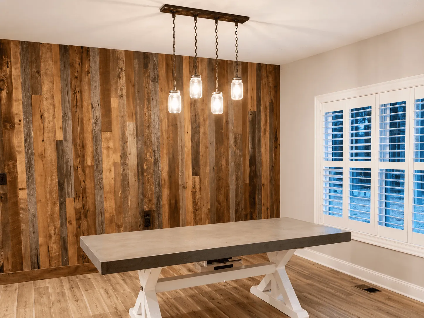 mason jar pendant light with wood mount farmhouse industrial decor