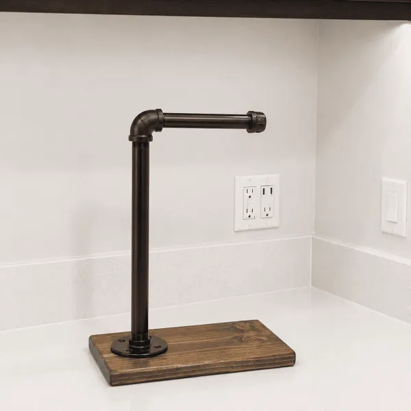 farmhouse bathroom decor towel stand