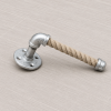 rope toilet paper holder with silver black bronze metal wall decor