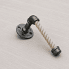 nautical bathroom wall rope toilet paper holder
