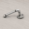 silver wall toilet paper holder